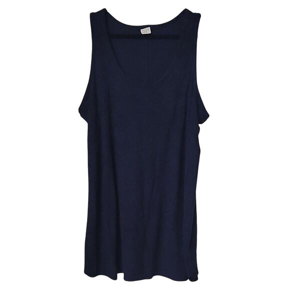 a new day Other - A New Day Navy Blue Sleeveless Terry Tank Dress Swimsuit Coverup Womens 2X NWT